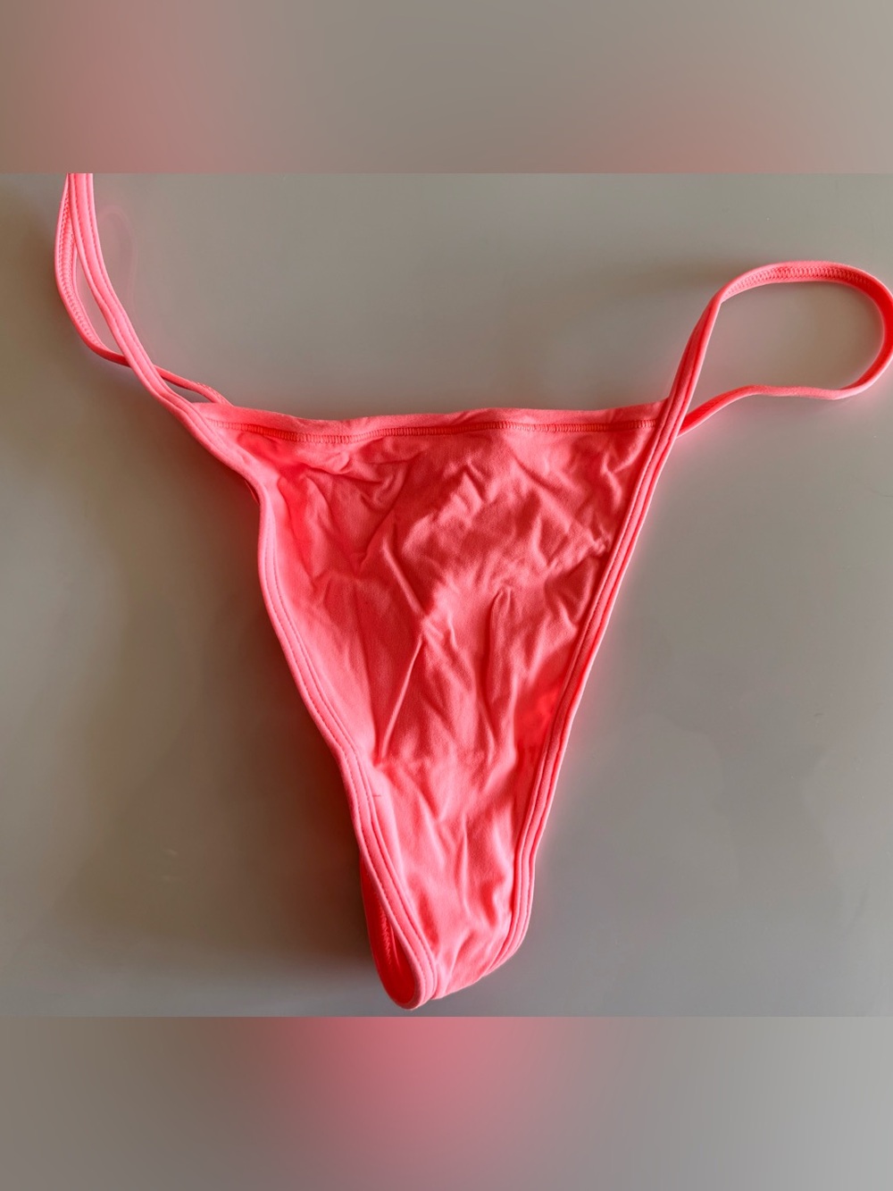 Skims tstring thong in peach